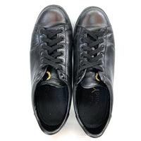 Ground Y グラウンドワイ FRED PERRY フレッドペリー Breaux BB Leather レザーローカットスニーカー ブラック FZ-29633 Size UK8 27cm相当 瑞穂店