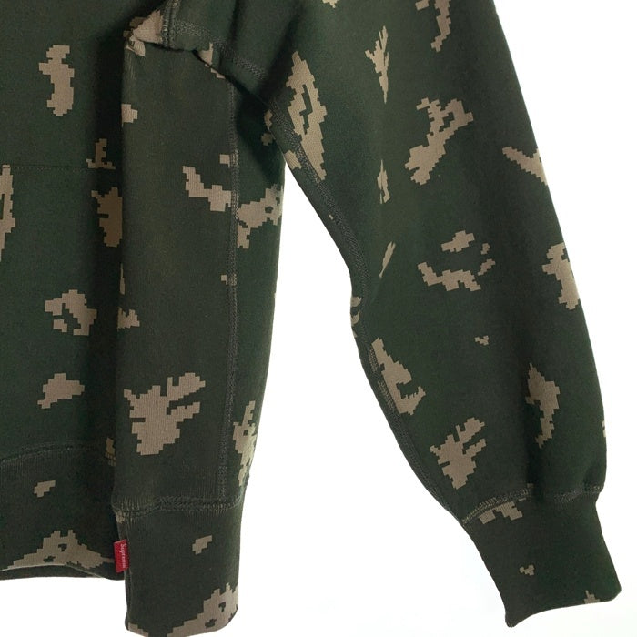 SUPREME シュプリーム 21AW Box Logo Hooded Sweatshirt ボックスロゴ プルオーバースウェットパーカー ロシアンカモ オリーブ Size S 福生店