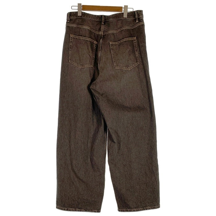 ZARA ザラ バギーフィット デニムパンツ ブラウン Size W34 福生店