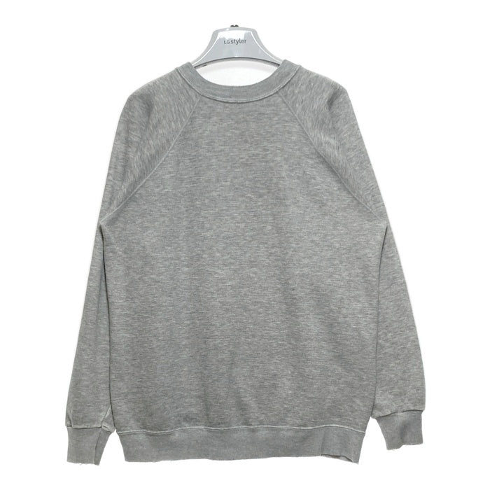 Hanes ヘインズ 90's USA製 ラグランスリーブ スウェットトレーナー グレー sizeL 瑞穂店