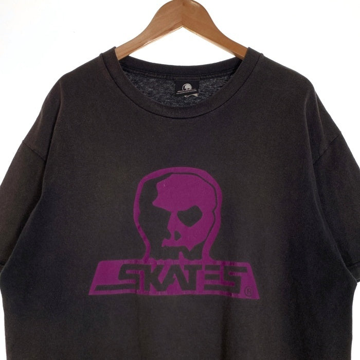 SKULL SKATES スカルスケーツ プリントTシャツ ブラック Size XL 福生