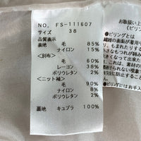 M’S GRACY エムズグレイシー 袖ニットウールワンピースfs-111607 ピンク size38 瑞穂店