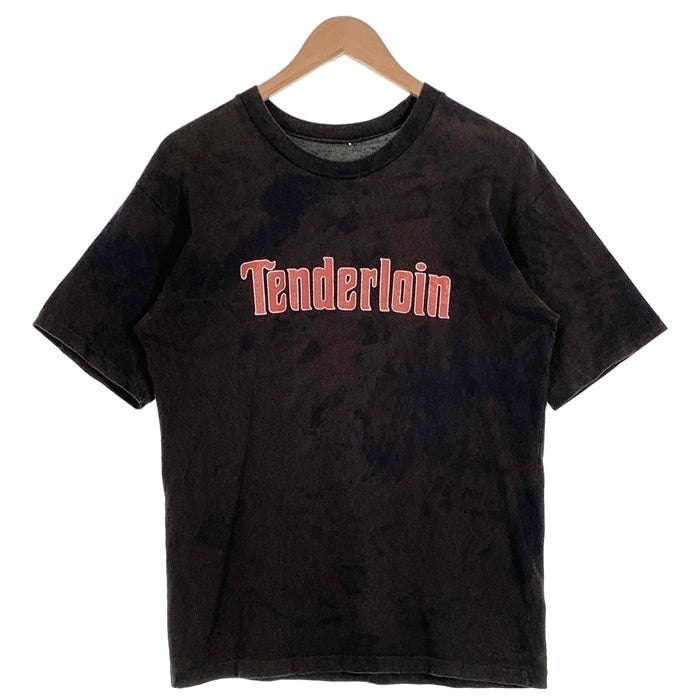 TENDERLOIN テンダーロイン RIDE TO LIVE LIVE TO RIDE バックプリント 半袖 Tシャツ ブラック Size M 福生店