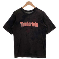 TENDERLOIN テンダーロイン RIDE TO LIVE LIVE TO RIDE バックプリント 半袖 Tシャツ ブラック Size M 福生店