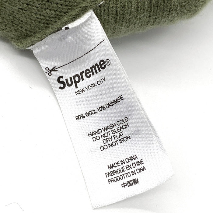 SUPREME シュプリーム 21AW Argyle Cashmere Beanie アーガイルカシミヤビーニー ニット帽 グレー オリーブ 福生店