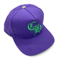CHROME HEARTS CH BaseBall Hat トラッカーキャップ スナップバック パープル グリーン 福生店