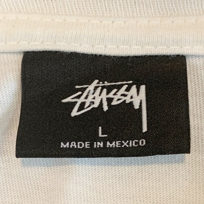 STUSSY ステューシー EST SUMMER OF ’80 フォトプリントTシャツ ホワイト Size L 福生店