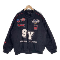 .KOM ドットコム SLASH YOUTH レーシングジャケット ブラック Size L 福生店