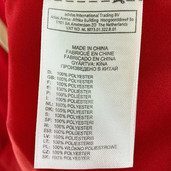 Adidas アディダス リヴァプール 09 UEFA CHAMPIONS LEAGUE トレーニング ユニフォーム レッド size2XO 瑞穂店