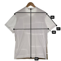 COMME des GARCONS HOMME DEUX コムデギャルソンオムドゥ パッチワーク コットンTシャツ ホワイト オリーブ DC-T015 AD2018 SIze M 福生店