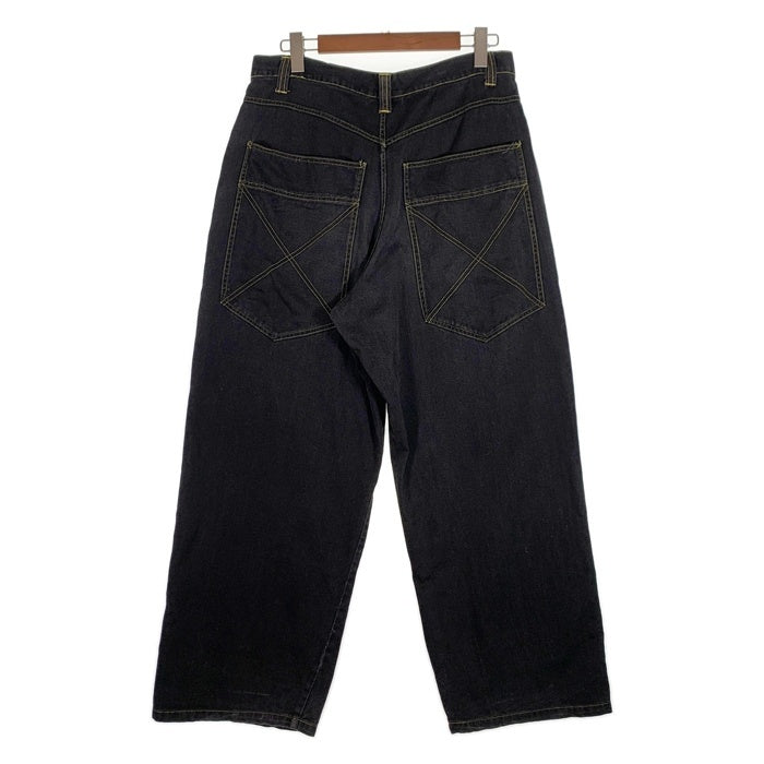 BEACH CREW ビーチクルー ブラックデニム ワイドパンツ Size 86cm 福生店