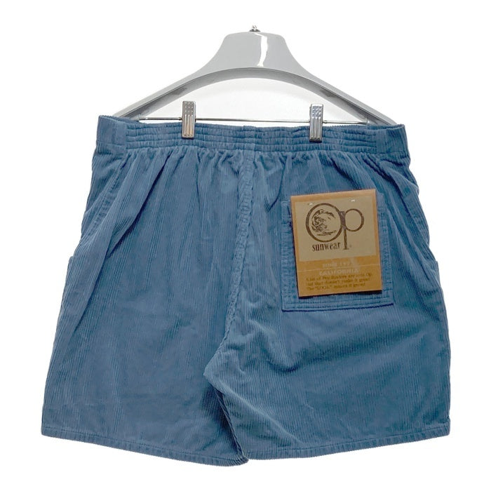 OP オーシャンパシフィック コーデュロイ ショートパンツ ブルー SizeXL 瑞穂店