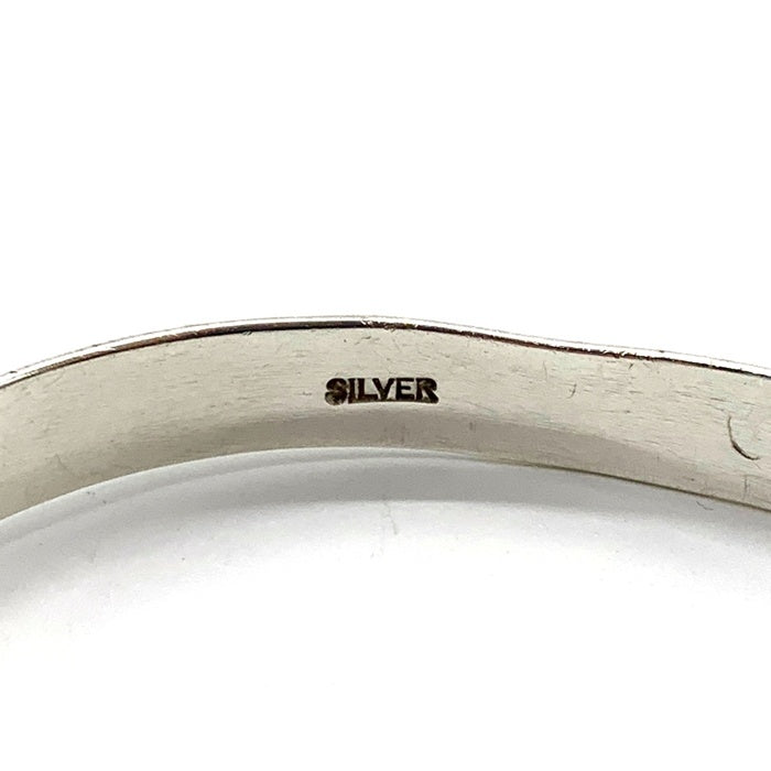 ノーブランド 7mm トライアングル シルバーバングル SILVER刻印 福生店
