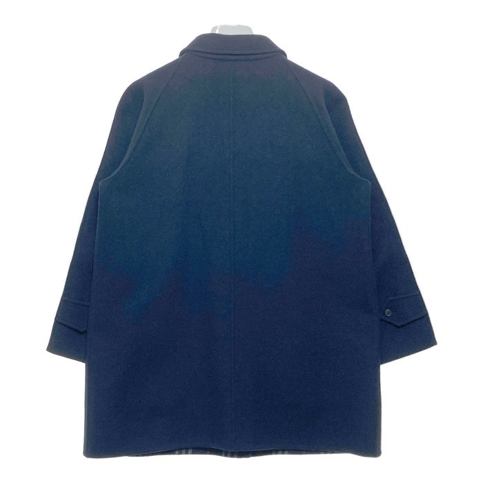 Burberry's バーバリー リバーシブル ウール ジャケット コート ネイビー 裏ノバチェック Size - 瑞穂店