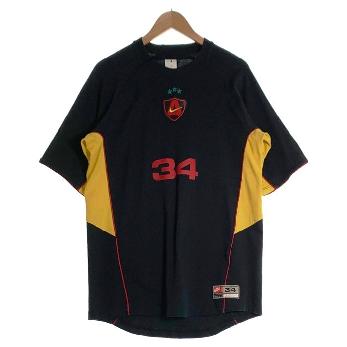 NIKE ナイキ AMBUSH アンブッシュ Uniform Top ユニフォーム トップ 半袖 ブラック イエローFJ2054-010 Size L 福生店