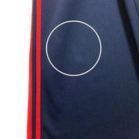 adidas アディダス FM1510 パイプパンツ ワイドパンツ ネイビー sizeL 瑞穂店