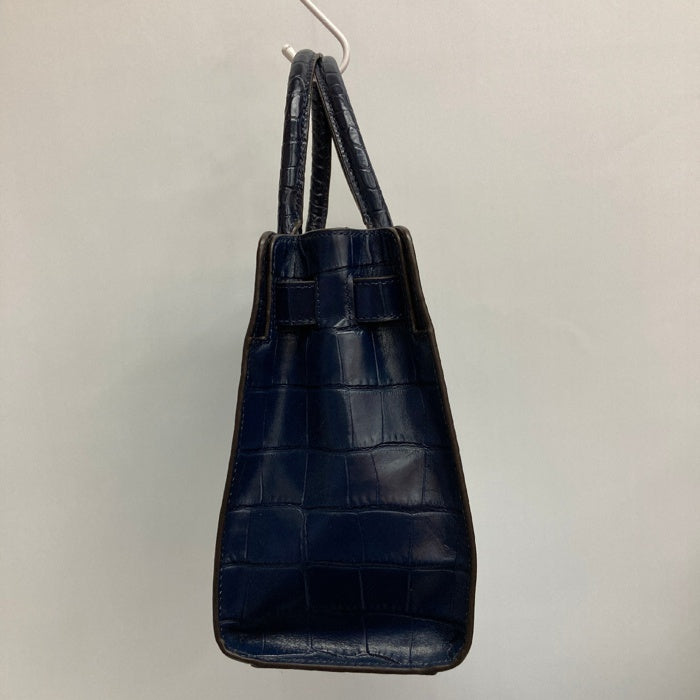 MICHAEL KORS マイケルコース レザー クロコ型押し 2way ハンド・ショルダーバック ネイビー 瑞穂店