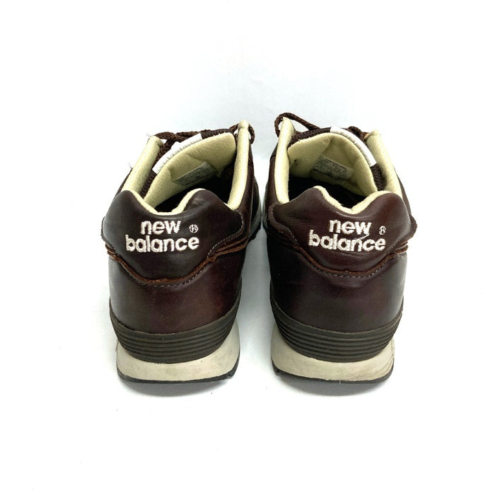 NEW BALANCE ニューバランス スニーカー M576CKK イングランド製 MADE IN England オールドレザー ブラウン size27.5cm 瑞穂店