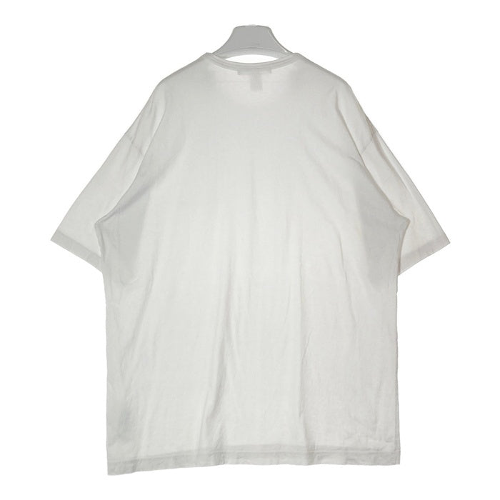 COMME des GARCONS SHIRT コムデギャルソンシャツ FI-T017 ロゴプリントTシャツ ホワイト sizeXL 瑞穂店
