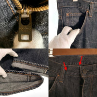 TENDERLOIN テンダーロイン ジッパーフライ ブラックデニムパンツ ジーンズ テーパード 赤耳 TALON Size 32 福生店