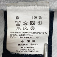 HUF ハフ 花柄パーカー ホワイト sizeM 瑞穂店