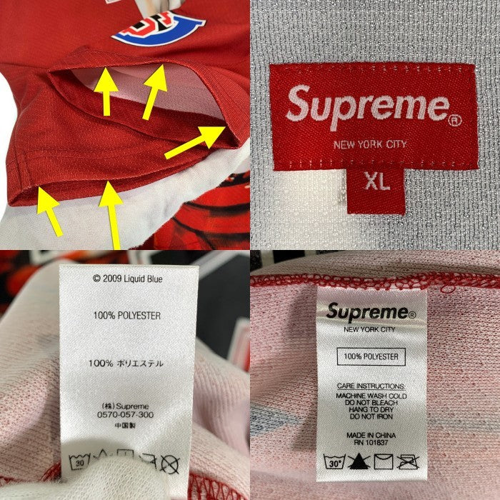 SUPREME シュプリーム 20AW Dragon Hockey Jersey ドラゴンホッケージャージ レッド Size XL 福生店