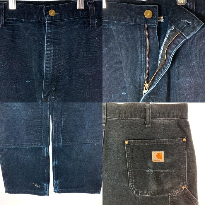 Carhartt カーハート B01 BLK USA製 ダブルニー ペインターパンツ ブラック size36x30 瑞穂店