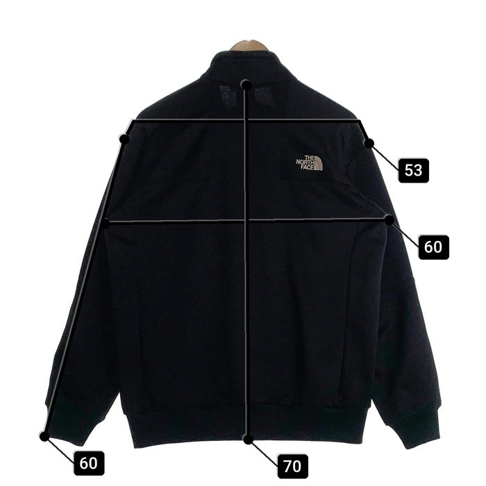 THE NORTH FACE ノースフェイス JERSEY JACKET ジャージジャケット ブラック NT11950 Size XL 福生店