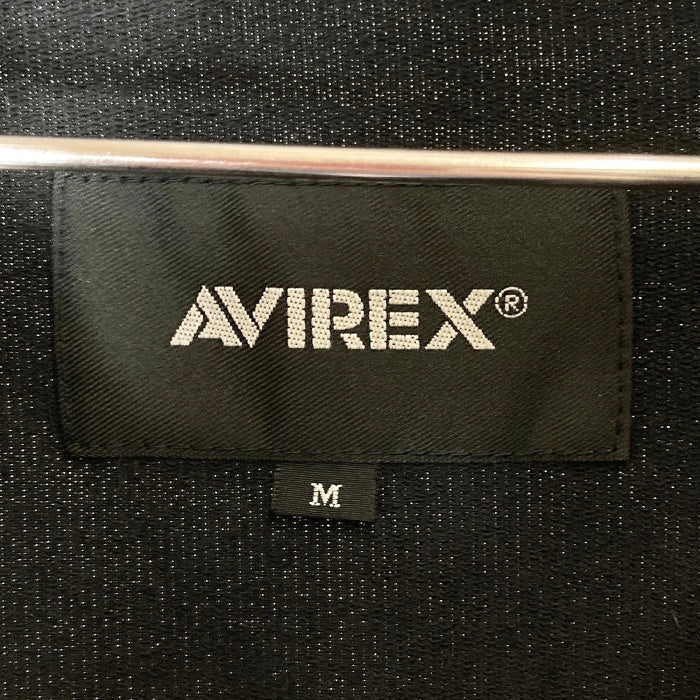 AVIREX アヴィレックス 6123286 アームライン トラックジャケット ブラック sizeM 瑞穂店