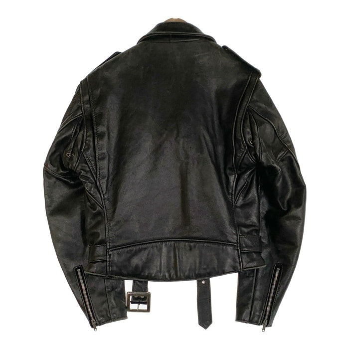Schott ショット 613 ワンスター レザー ダブルライダースジャケット ブラック Size 38 福生店