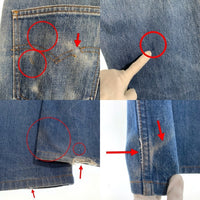 80's Levi's リーバイス 519 ストレートデニムパンツ インディゴ オレンジタブ Size 34×31 福生店