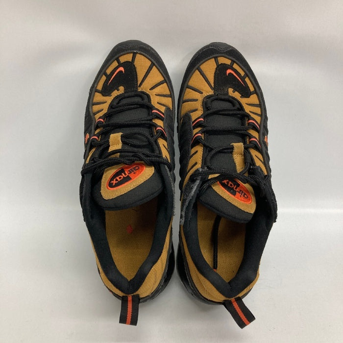 NIKE ナイキ スニーカー 640744-014 AIR MAX 98 BLACK/COSMIC CLAY-WHEATブラック×キャメル size27cm 瑞穂店