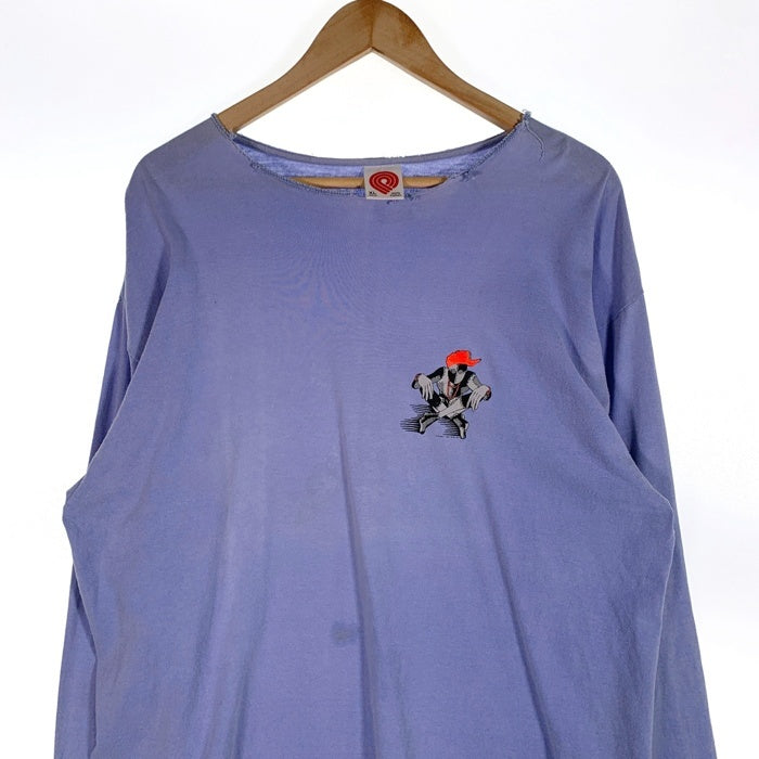 90's POWELL PERALTA パウエルペラルタ Ray Barbee レイバービー プリント ロングスリーブTシャツ USA製 Size XL 福生店