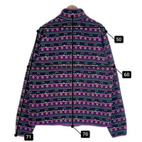 L.L.Bean エルエルビーン Sweater Fleece Pullover セーターフリースプルオーバー ジャケット ニット スナップ ブラック パープル Size XL-R 福生店