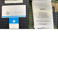 Columbia コロンビア OMNI-SHIELD オムニシールド ナイロン ジップアップジャケット ブラック カモフラージュ PM5019 Size M 福生店