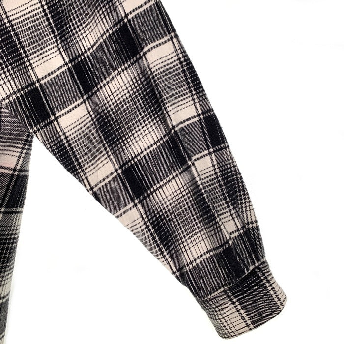 LEE COOPER リー クーパー 長袖 フランネル シャツ チェック グレー ブラック Size XL 福生店