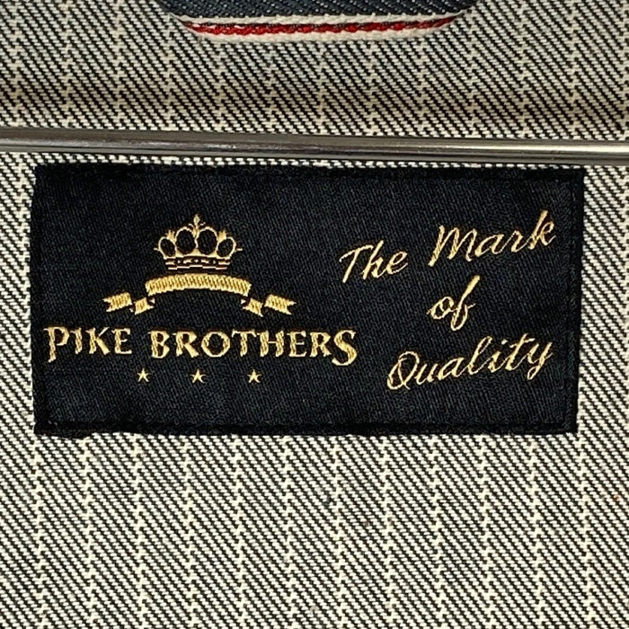 PIKE BROTHERS パイクブラザーズ ヒッコリー ジャケット グレー sizeS 瑞穂店