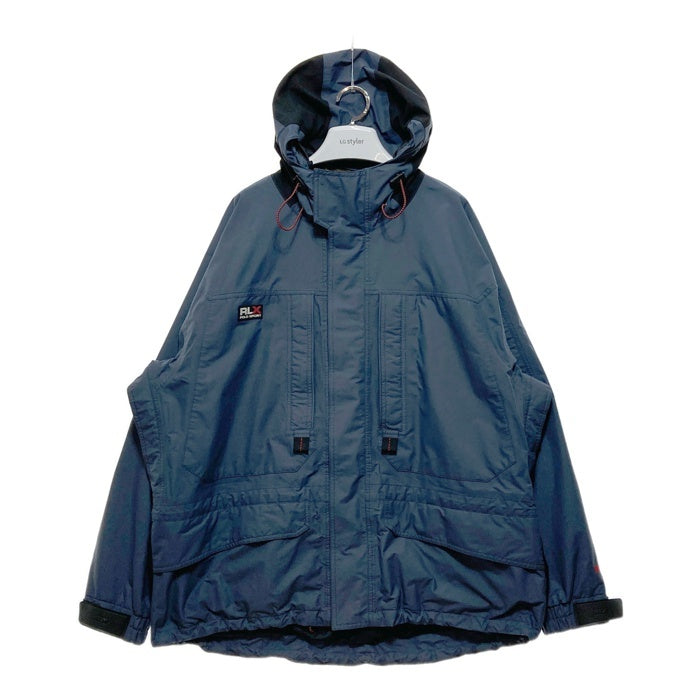 RLX POLO SPORT ポロスポーツ ラルフローレン GORE-TEX ゴアテックス ナイロン マウンテンパーカー ネイビー Size XL 瑞穂店