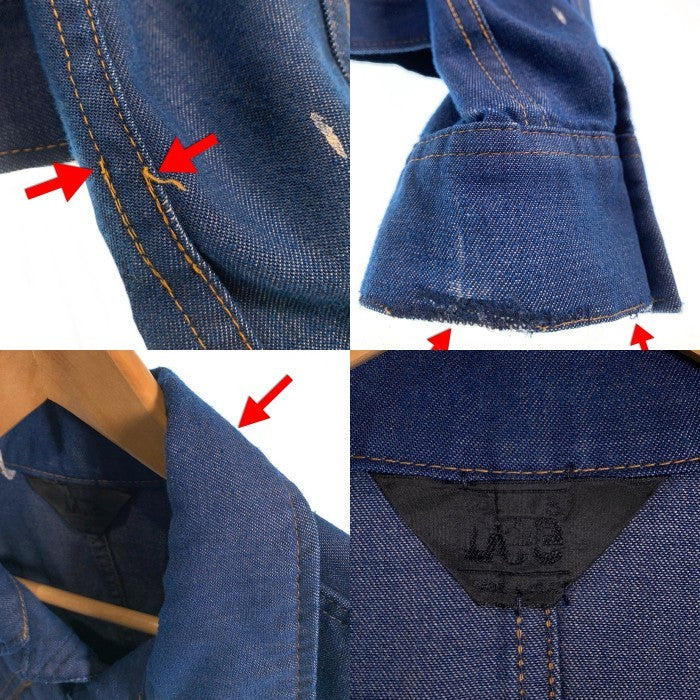 70's Lee リー ウエスタンデニムジャケット スナップボタン インディゴ Size M-L 相当 福生店