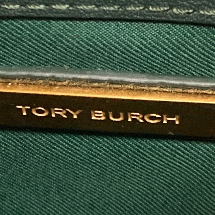 TORY BURCH トリーバーチ チェーンショルダー レザーバッグ グリーン 瑞穂店