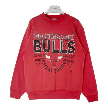 ONEITA オニータ USA製 90S CHICAGO BULLS スウェット トレーナー レッド sizeM 瑞穂店