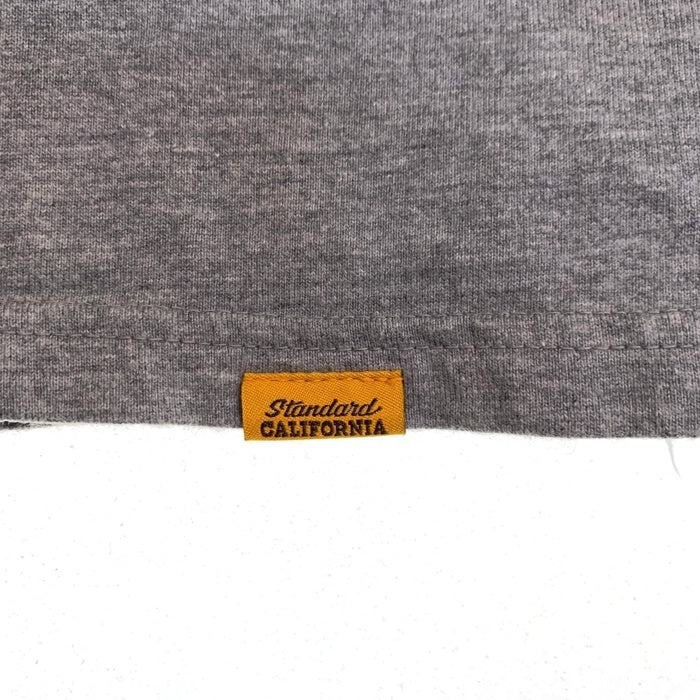 STANDARD CALIFORNIA スタンダードカリフォルニア SD HEAVYWEIGHT BOX LOGO T ヘビーウェイト ボックスロゴ プリントTシャツ グレー Size XL 福生店