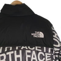 THE NORTH FACE ノースフェイス Novelty Nuptse Down Jacket ノベルティヌプシ ダウンジャケット ブラック ホワイト 韓国 NJ1DN51M Size S 福生店