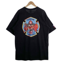 SUPREME シュプリーム 22AW FDNY Engine 9 Tee プリントTシャツ ブラック Size XL 福生店