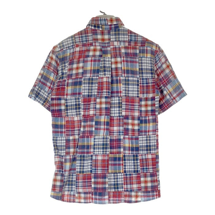 A BATHING APE ア ベイシングエイプ BD チェック 半袖シャツ マルチカラー sizeM 瑞穂店