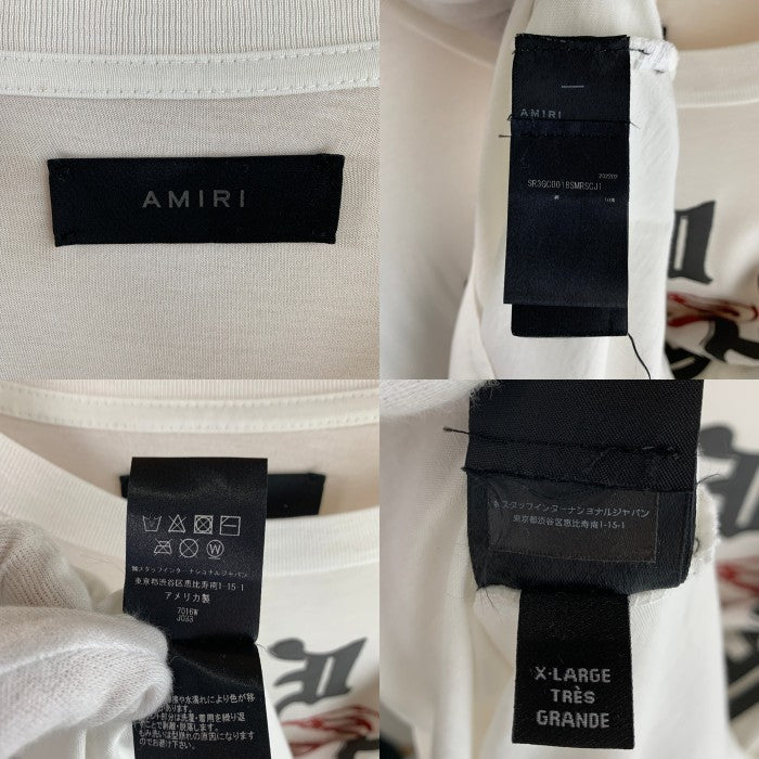 AMIRI アミリ Wes Lang Solar Kings S/S Tee 半袖 Tシャツ ホワイト Size XL 福生店