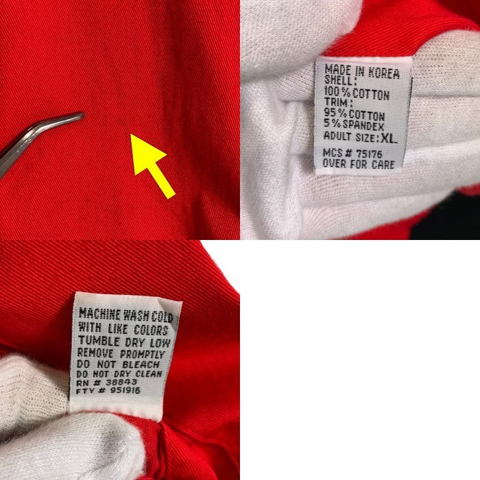 90's Marlboro Reversible Jacket マルボロ リバーシブルジャケット ブラック レッド ロゴワッペン Size XL 福生店