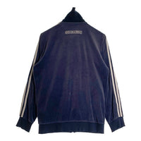 adidas アディダス CHELSEA FC チェルシー FC ベロア トラックジャケット 刺繡ロゴ ネイビー E91593 Size L 福生店