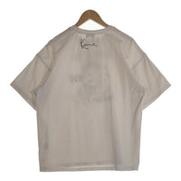 Karl Kani カールカナイ ビッグシルエットベイビー プリント刺繡 Tシャツ ホワイト SIze M 福生店