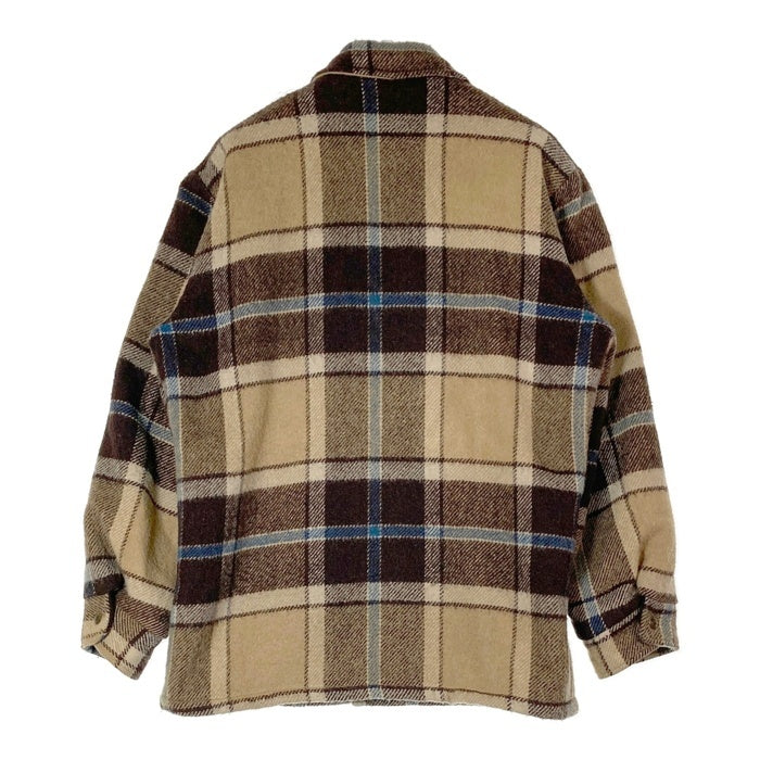 JC Penney ジェイシーペニー 70's 裏ボア チェック CPOジャケット ブラウン sizeM 瑞穂店